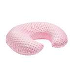 ESEN Baby Nursing Pillow and Body Positioner for Breast Feeding and Bottle Feeding, Ultra Soft Baby Breastfeeding Pillows with Removable Nursing Pillow Cover for More Support for Mom and Baby (Pink)