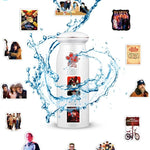 54pcs Cartoon Stranger Things 5 Stickers Pack,Waterproof Vinyl Stickers for Adult Teen Girl Laptop Skateboard Bike Guitar Water Bottle Travel Case Helmet Notebook Scrapbook