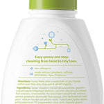 Babyganics Baby Shampoo + Body Wash Pump Bottle, Fragrance Free, 16oz