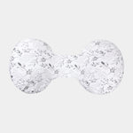 Boppy Side Sleeper Pregnancy Pillow, Gray Falling Leaves, Portable, Supportive Pregnancy Pillows for Sleeping on Your Side, Stay-Put Design with Stretchy Center Panel That Grows with Your Bump