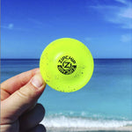 ZipChip - The Original - Made in USA - mini Flying disc - Soft Rubber - Pocket Size - Lightweight - Indoors/Outdoors - Floats in Water - Unique sidearm Throw - Patented