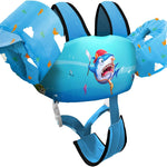 Chriffer Kids Swim Vest Life Jacket for 30-55 Pounds Boys and Girls, Toddler Floaties with Shoulder Harness Arm Wings for 2,3,4,5,6,7 Years Old Baby