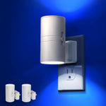 L LOHAS LED Night Light Plug in, Night Lights Plug into Wall, Light Sensor, 0-100LM, Soft White 3000K, Dimmable Night Light, Modern Nightlight for Hallway Bedroom Stairway, 2 Pack