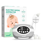 GROWNSY Electric Nose Suction for Baby, Hospital-Grade Nasal Aspirator with Night Light,Soothing Lullabies, Baby Nose Sucker with 9 Adjustable Suction Levels
