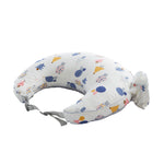 CrystCare Nursing Pillow for Breastfeeding & Bottle Feeding –Breastfeeding Pillow with Adjustable Waist Strap, Feeding Pillow for Tummy Time,Removable Cotton Cover for Mom Comfort (Forest)