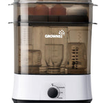 Grownly food dehydrator with clear door on a white background