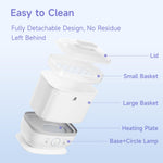 Snow Bear Baby Bottle Sterilizer and Dryer with Touchscreen, 6-in-1 Steam Bottle Sterilizer for Baby Bottles Pacifier, Breast Pump Part, 13 Bottles Extra-Large Capacity for Fast Drying Baby Essential