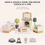 Le Toy Van Daisylane Sitting Room Dollhouse Furniture (ME058)