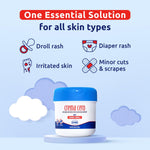 Crema Cero Diaper Rash Cream for Baby With Zinc Oxide – High-Strength Diaper Cream for Quick Relief and Protection – Hydrating and Soothing Baby Balm – 3.9oz