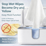 OROZEE Wet Wipes Heater,Baby Wipe Warmer and Baby Wet Wipes Dispenser Large Capacity with Night Light and View Window Fast and Even Heating Diaper Wipe Warmer