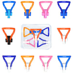 KYLELOVE Swimming Nose Clip,Silicone Waterproof Pool Nose Plugs for Swimming and Diving Multi Color Swim Nose Clip for Kids(Age 7+) Adults with Storage Box 10 Packs