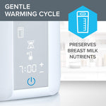 Chicco Digital Bottle Warmer & Sterilizer for Baby Bottles, Baby Food Jars, and Milk Bags | Eliminates 99.9% of Germs | 4 Heating Options | Digital Touchscreen | Automatic Shut-Off & Sound Alert