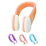 Baypify 4-Pack Nose Clip for Swimming,Soft Silicone for Adults & Kids