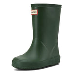 Hunter Kids First Classic Rain Boots, Hunter Green, 7 Toddler
