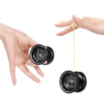 Lixada Professional Yoyo Competitive Aluminum Yoyo Ball Yo Yo Gift with 5 Replacement Yoyo Strings and Glove Great for Beginners and for Advanced String Yo-Yo Tricks Looping Play Color Optional