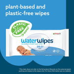 WaterWipes Original Baby Wipes, 99.9% Water-Based Wipes, Unscented & Hypoallergenic for Sensitive Skin, 240 Count (4 Packs), Packaging May Vary