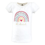 Hudson Baby Unisex Baby Short Sleeve T-Shirts, Unicorn Rainbow, 12-18 Months