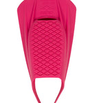 Arena Unisex Kids Junior Swim Fins Beginners Lap Swimming Training Open Heel Hydrodynamic Slits Youth Short Flippers for Children, Pink, Size 3-3.5 US
