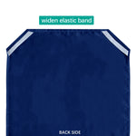 Standard Size Daycare/Pre-School Cot Sheet, Navy Breathable Microfiber Nap Sheet for Boys & Girls, 23" x 51