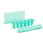 Munchkin® Baby Feeders for Fresh Food and Fruit and Silicone Baby Food Freezer Tray, Blue/Mint