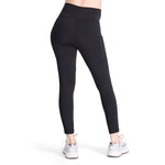 Motherhood Maternity Workout Over the Belly Pregnancy and Postpartum Leggings, Yoga Pants womens, 26 inch black, Large
