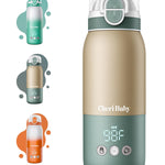 Cheri Baby bottle with digital display on a white background