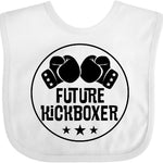 inktastic Kickboxing Future Kickboxer Baby Bib