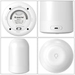 G Keni Touch Bedside Night Lamp, Baby Nursery Night Light for Kids Adults, Egg Lights with Timer, Dimmable Small Mini Lamp for Nightstand/Bedroom/Living Room, USB Rechargeable, White/Natural/Warm