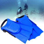 Keen so 1 Paar Kids Diving Short Flippers PVC Swimming Training Fins Lightweight Scuba Flippers(Blue) Diving