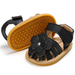 Zoolar Infant Boys Girls Sandals Breathable Premium Baby Summer Outdoor Casual Beach Shoes Lightweight Toddler Flower Bowknot Anti Slip Rubber Sole Newborn Prewalker First Crib Shoes