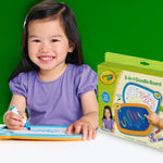 Crayola 2-in-1 Doodle Board for Toddlers, Squishy & Erasable Drawing Tablet, Educational Toddler Toy, Travel Activity, Sketching Pad, Gift for Kids