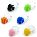 Zooshine 6 Colors Swimming Nose Clips for Kids Age (7+) Adults, Waterproof Silicone Swim Nose Plug for Pool Surfing,Comfortable Swim Training Gear Prevent Water from Entering Nose