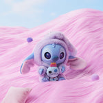MINISO Disney Stitch Eat Something Before Sleep Collection Vinyl Plush Toy Surprise Box Figure Model Random Design Blind Box Toy Collectible Toy for Home Decor Birthday Gifts (Random One Figure)