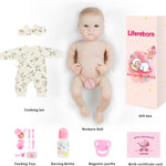 Lifelike Reborn Baby Dolls - 20Inch Soft Vinyl Realistic Newborn Baby Dolls Poseable Real Life Baby Girls Dolls with Doll Accessories and Gift Box for 3+ Year Old Girls Kids