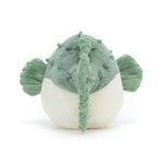 Jellycat Pacey Pufferfish Stuffed Animal, 7 inches - Ocean & Sea Plush Toy - Classic Children's Gift