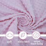 Pro Goleem Car Seat Strap Covers for Babies Girl Soft Car Seat Strap Shoulder Pads for All Car Seats, Stroller, Pushcar, Pink