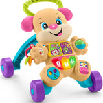 Fisher-Price Baby Toy Laugh & Learn Smart Stages Puppy Walker with Educational Music Lights & Activities for Infants Ages 6+ Months