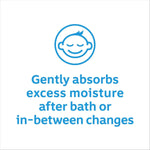 White Rain Baby Powder for Sensitive Skin Pure Cornstarch BPA Paraben and Talc Free with Vitamin E (2-10oz Bottles)