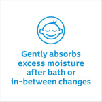 White Rain Baby Powder for Sensitive Skin Pure Cornstarch BPA Paraben and Talc Free with Vitamin E (2-10oz Bottles)