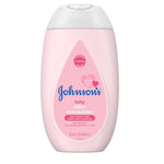 Johnson's Moisturizing Mild Pink Baby Lotion with Coconut Oil for Delicate Baby Skin, Dye-Free, Hypoallergenic & Dermatologist-Tested, Baby Skin Care, 13.6 fl. oz