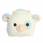Aurora® Adorable Spudsters™ Bonnie Blueberry Cow™ Stuffed Animal - Round Shape Makes for Comforting Cuddles - Perfect for Kids All Ages and Animal Loving Adults - Blue 10.5 Inches