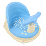 ULDIGI Adorable Bath Seat with Spacious Open-Side Design Non-Slip PP Bathtub Seat for Comfortable and Safe Bathing Practical Shower Chair for Newborns