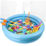 TOYANDONA Inflatable Baby Pool for Boys and Girls Small Round Swimming Pool for Outdoor Fun Easy Setup for Infants and Toddlers