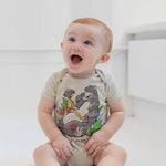 Disney Classics Dumbo Pinocchio Baloo Newborn Baby Boys 5 Pack Bodysuits Multicolor 0-3 Months