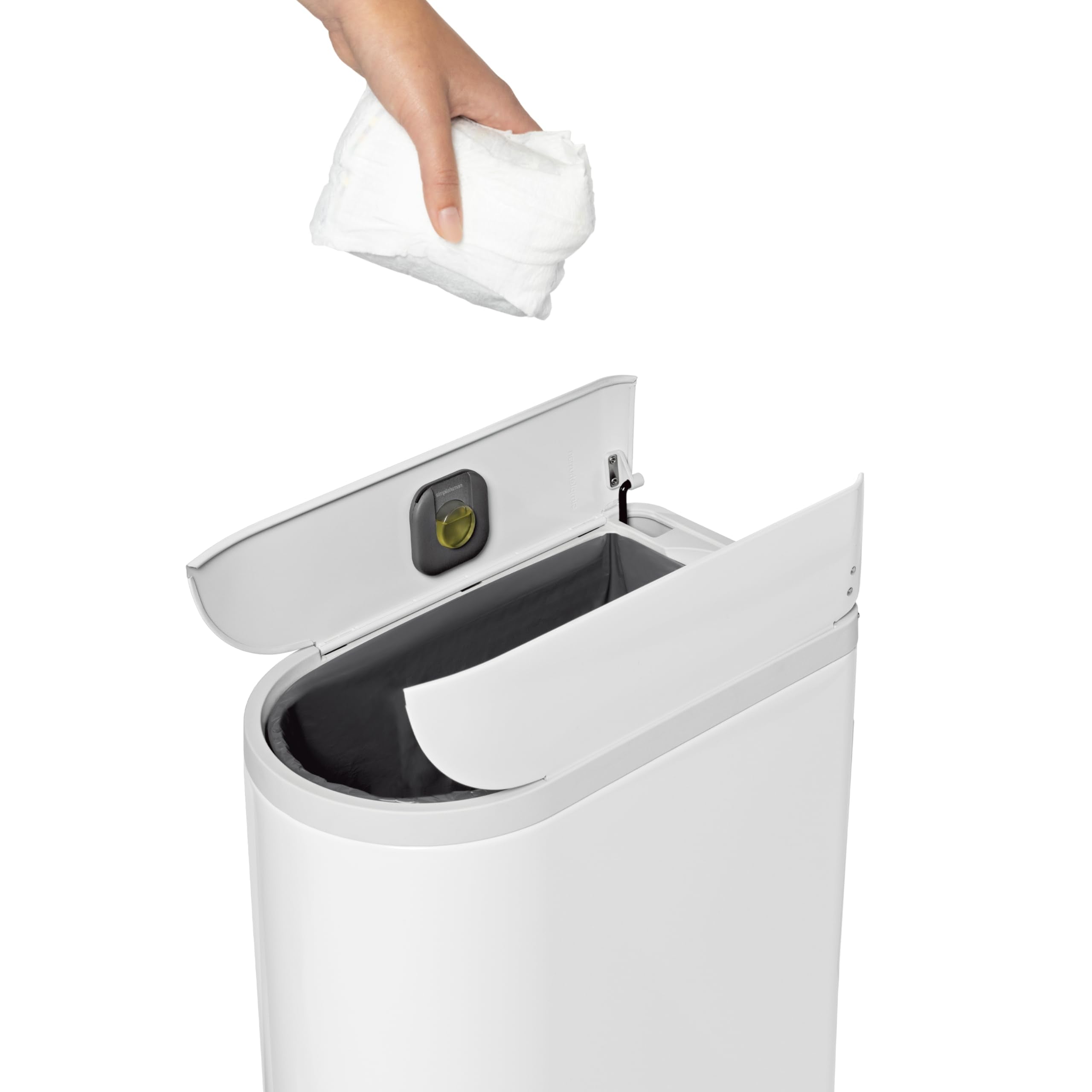 simplehuman Diaper Can with Odorsorb System (Odorsorb Pods - Diaper ...