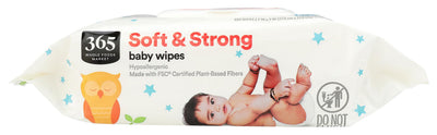 365 by Whole Foods Market, Refill Baby Wipes, 100 Count