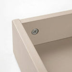 dadada Baby Changing Tray – Universal Table Topper for 48" Dressers – Fits dadada Models Austin, Central Park, and Lala 6-Drawers - Fits Standard Changing Pad – Sturdy & Easy to Assemble - Almond Milk