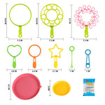 Bubble Wands kit Party Favors for Kids Bulk Toys Party Supplies Christmas Birthday Wedding Bath Time Gifts for Boys Girls (Various)