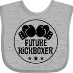inktastic Kickboxing Future Kickboxer Baby Bib