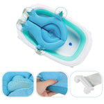 Baby Bath Seat Support Net Soft Infant Bathing Seat Support Mat Suspension Shower Pad Adjustable Non-Slip Newborn Bathtub Sling Mat Baby Sink Bather Tub Shower Net Bathtub Sit Up Mesh 0-6 Month